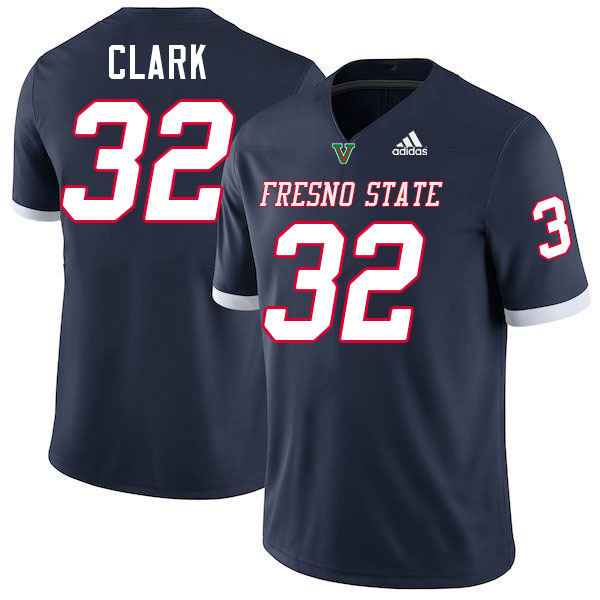 Fresno State Bulldogs #32 Dean Clark College Football Jerseys,Uniforms-Navy Fresno State Bulldogs #32 Dean Clark College Football Jerseys,Uniforms-Navy